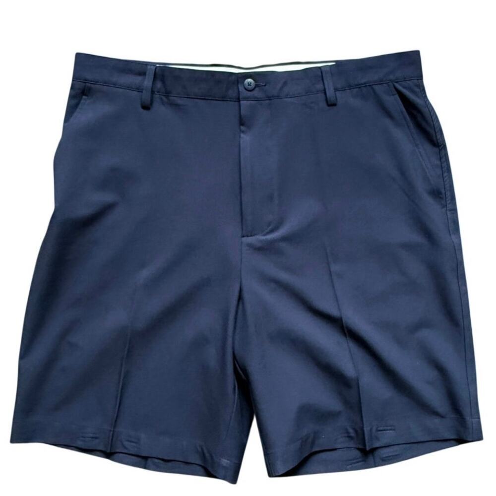 Footjoy Men's Navy Blue Golf Shorts Size 38 Waist 9" Inseam